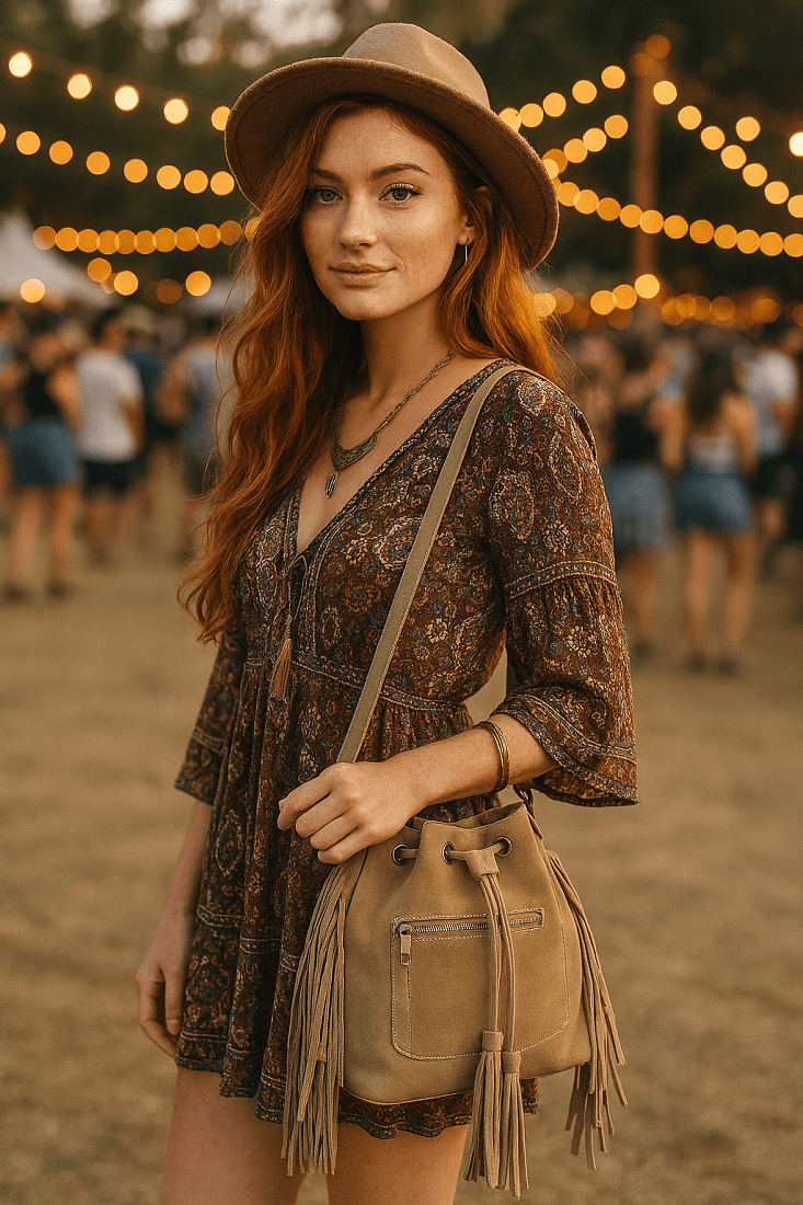 Bolsa saquinho cinza Olândia