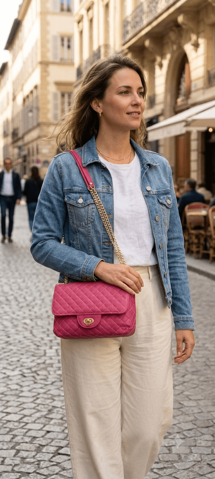 Bolsa Paris Pink