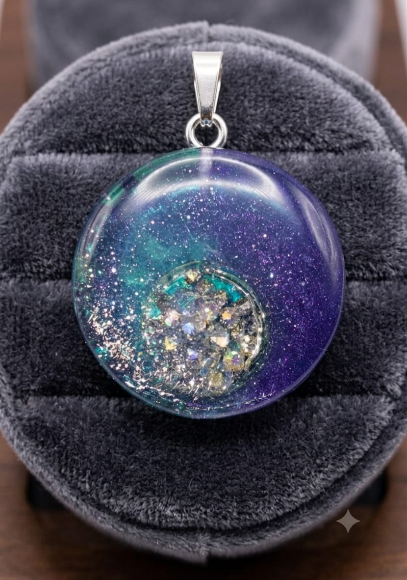 CORDÃO COM PINGENTE NEBULOSA