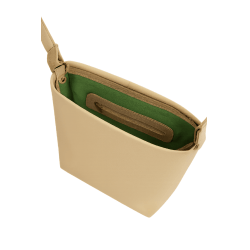 Bolsa Bordado Trança Nude