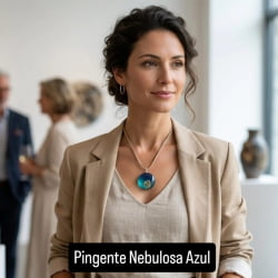 CORDÃO COM PINGENTE NEBULOSA