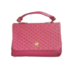 Bolsa Pink Matelassê Sintético alça removível