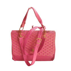 Bolsa Pink Matelassê Sintético alça removível