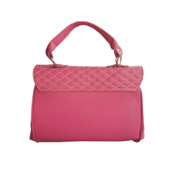 Bolsa Pink Matelassê Sintético alça removível