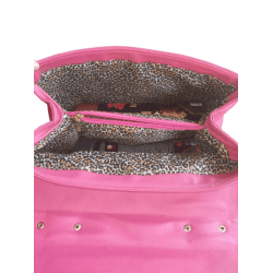 Bolsa Pink Matelassê Sintético alça removível