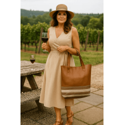 Bolsa de praia Capuccino